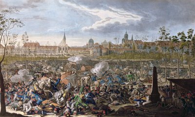 Battle of Leipzig, 19th October 1813 by Unbekannt Unbekannt